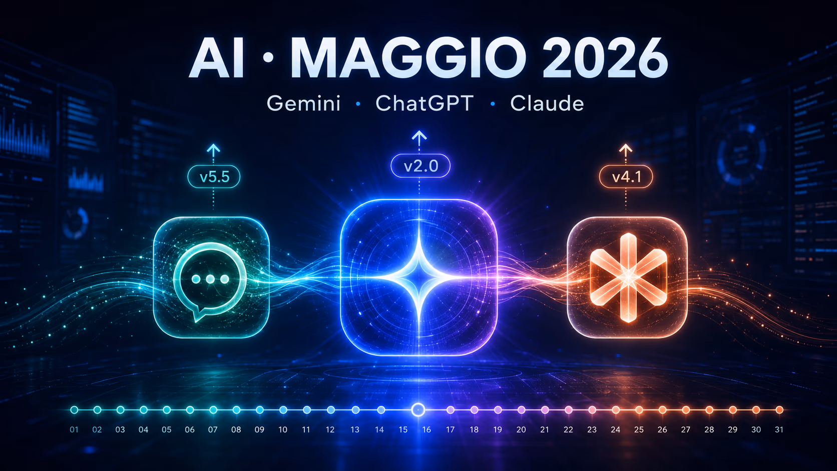 Novità AI Maggio 2026: Gemini 3.5, GPT-5.5 e Claude