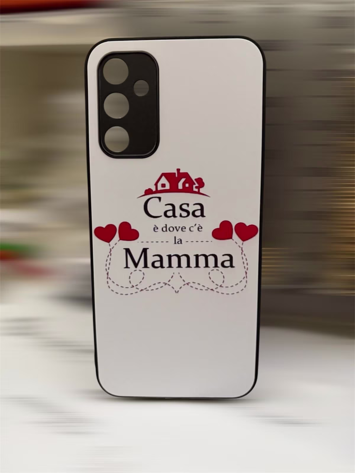 Cover Casa è Dove c'è la Mamma Personalizzata con Foto