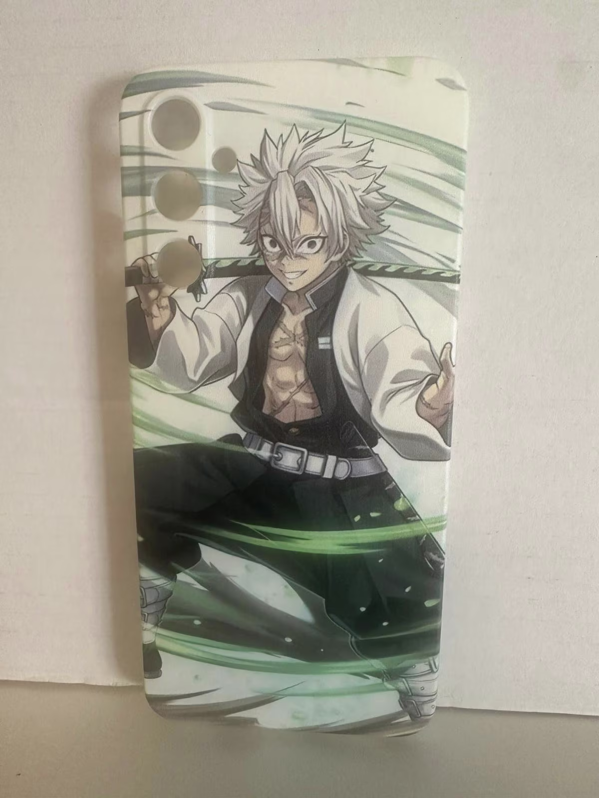 Cover Sanemi Shinazugawa Demon Slayer Personalizzata con Foto
