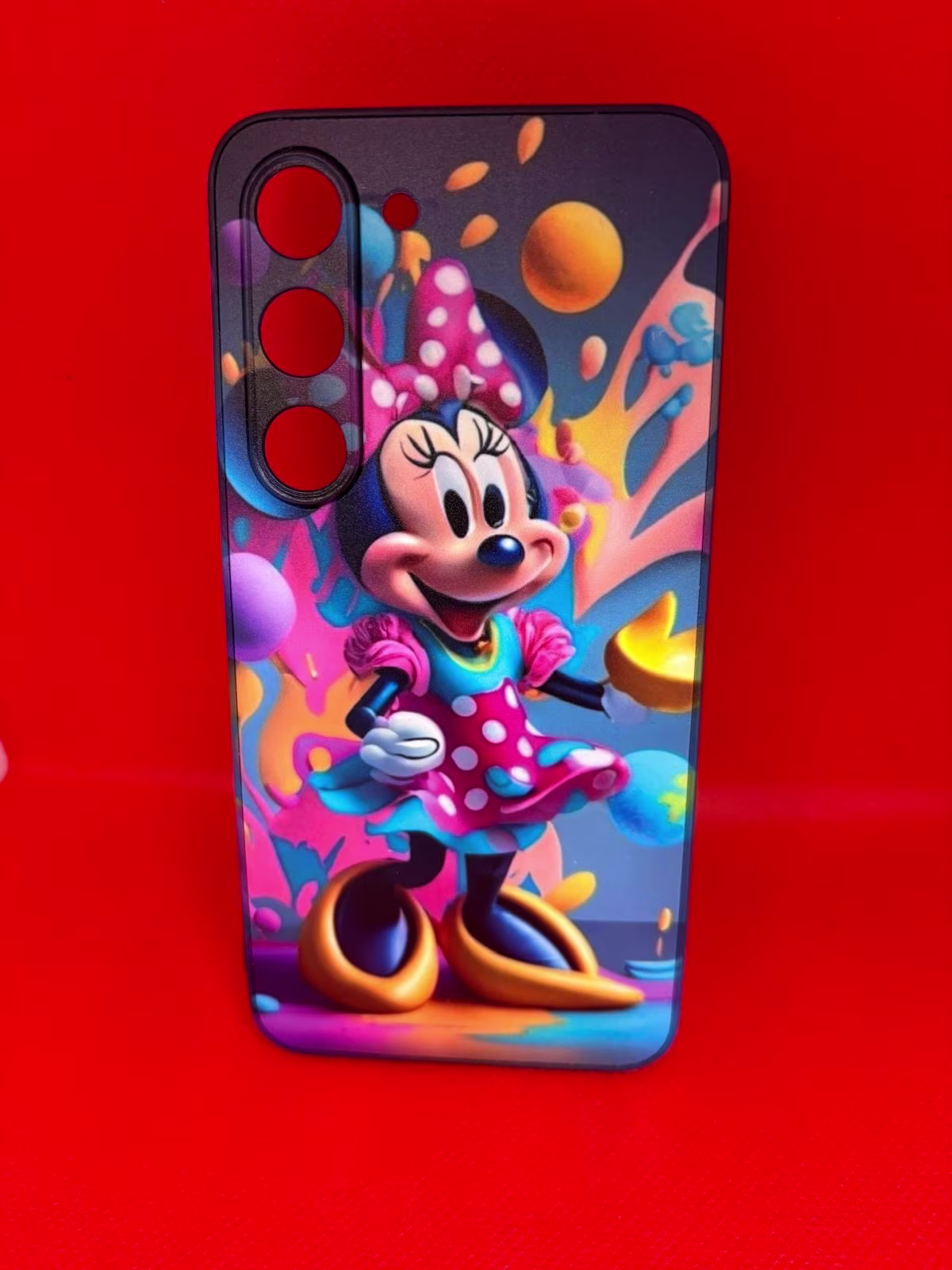 Cover Minnie Mouse Personalizzata con Foto