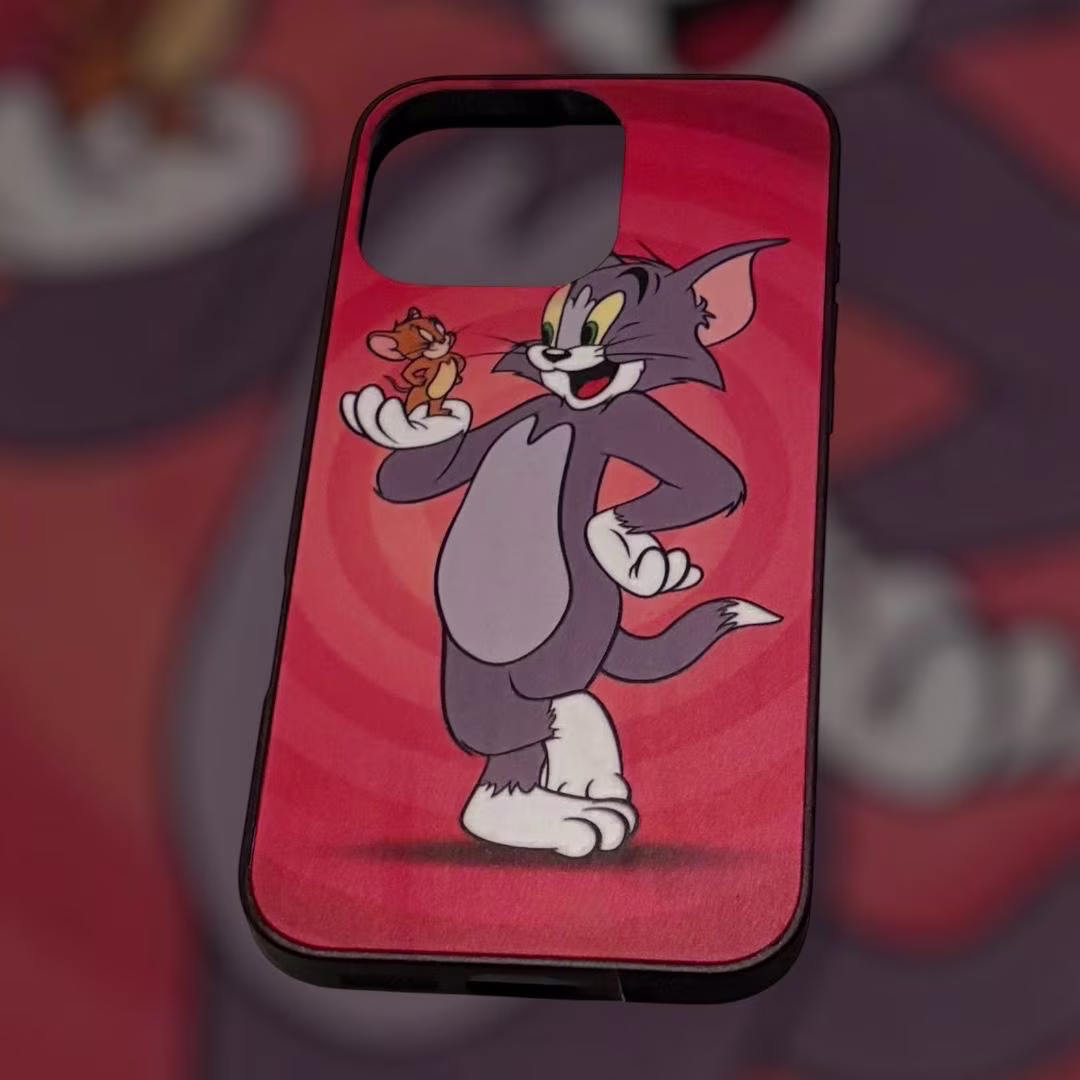 Cover Tom & Jerry Personalizzata con Foto