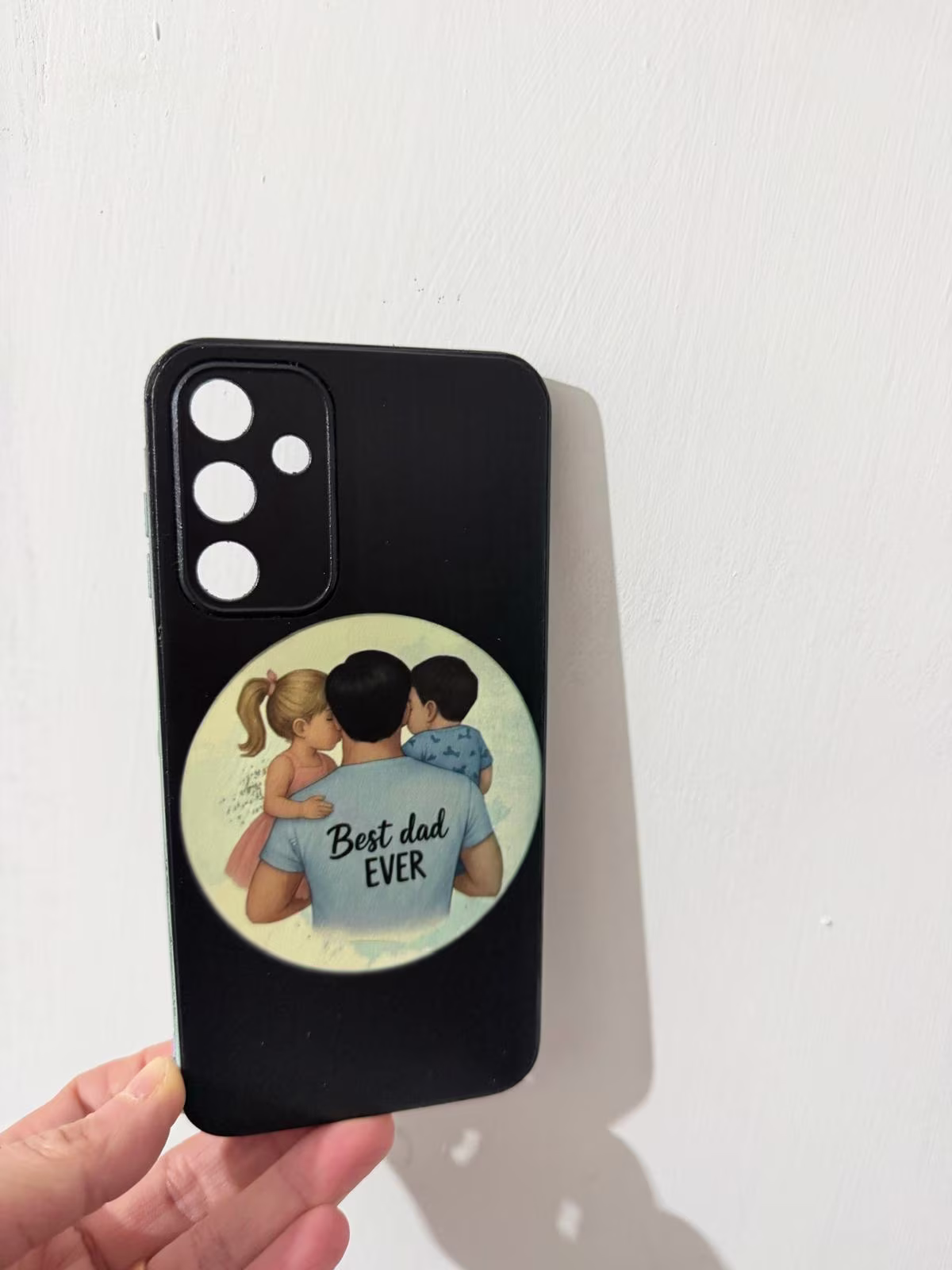 Cover Best Dad Ever per Samsung A14 4G/5G Personalizzata