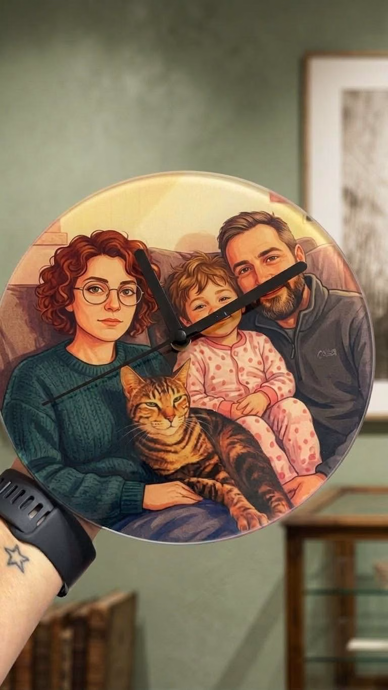 Orologio da Parete Personalizzata per Poco Pocophone F1